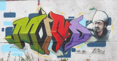 Graffiti Wall - Photo by Mind21