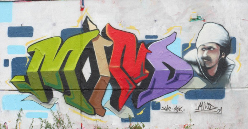 Graffiti Wall - Photo by Mind21