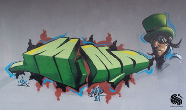Graffiti Wall - Photo by Mind21