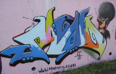 Graffiti Wall - Photo by Mind21