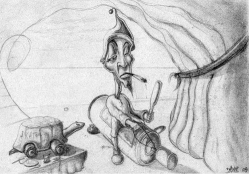 Graffiti Sketch - Photo by Mind21