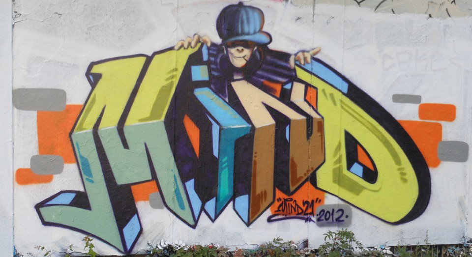 Graffiti Wall - Photo by Mind21