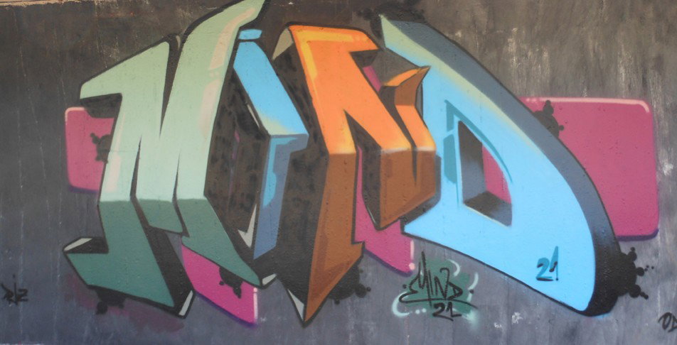Graffiti Wall - Photo by Mind21