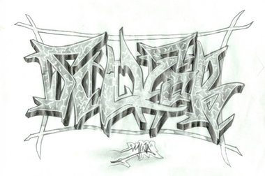 Graffiti Sketch - Photo by Mind21