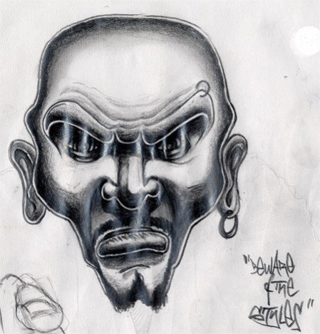 Graffiti Sketch - Photo by Mind21