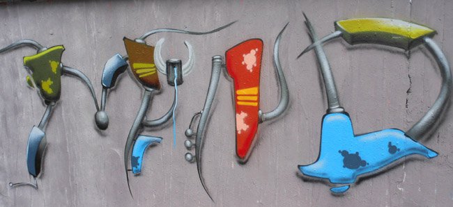 Graffiti Wall - Photo by Mind21