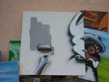 Graffiti Wall - Photo by Mind21