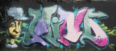 Graffiti Wall - Photo by Mind21