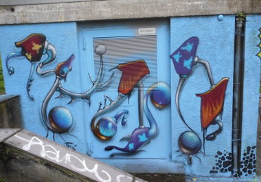 Graffiti Wall - Photo by Mind21