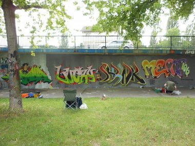 Graffiti Wall - Photo by Mind21 - mind21, shrink, meat (2013)