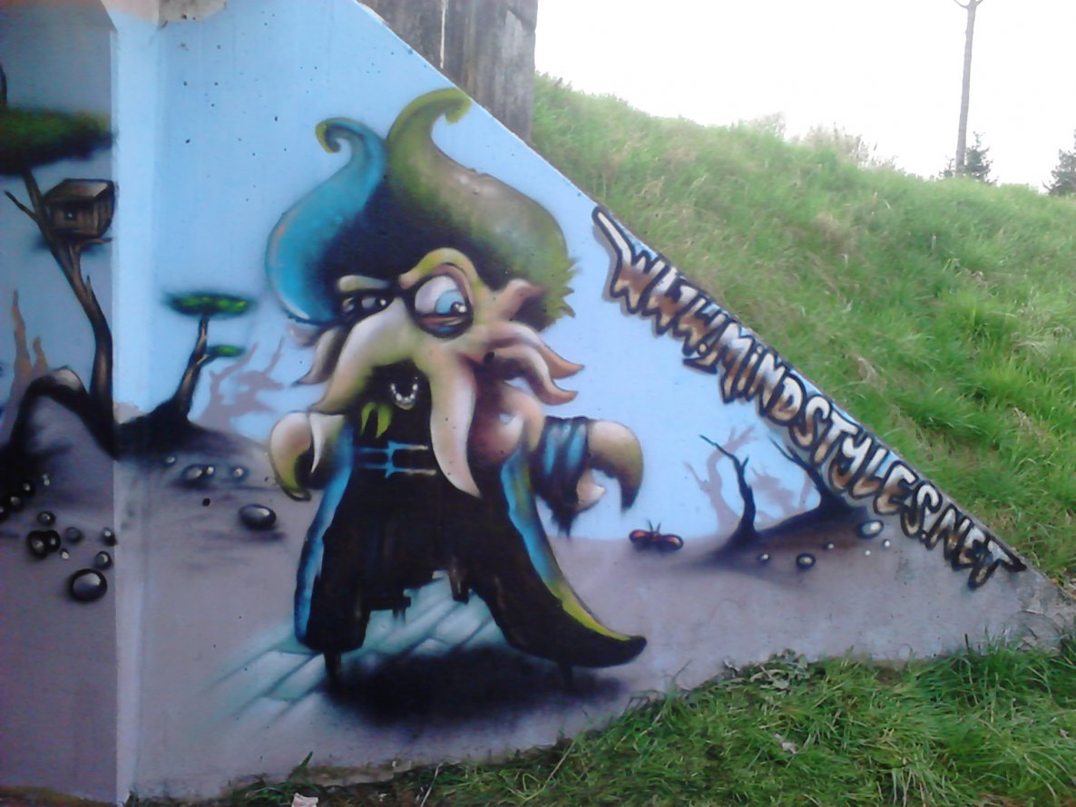 Graffiti Wall - Photo by Mind21 - mind21, -, snc (2014)