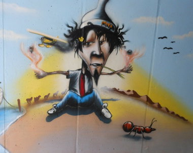 Graffiti Wall - Photo by Mind21
