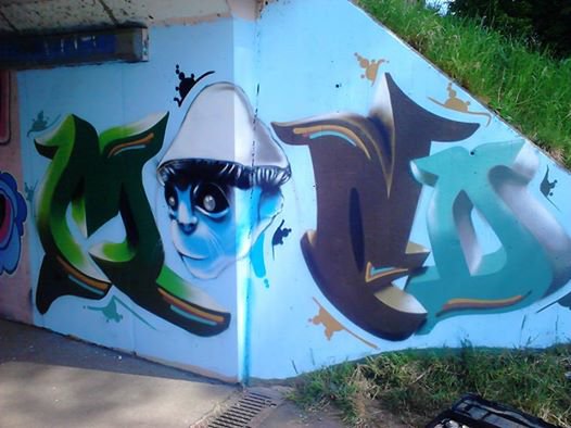 Graffiti Wall - Photo by Mind21