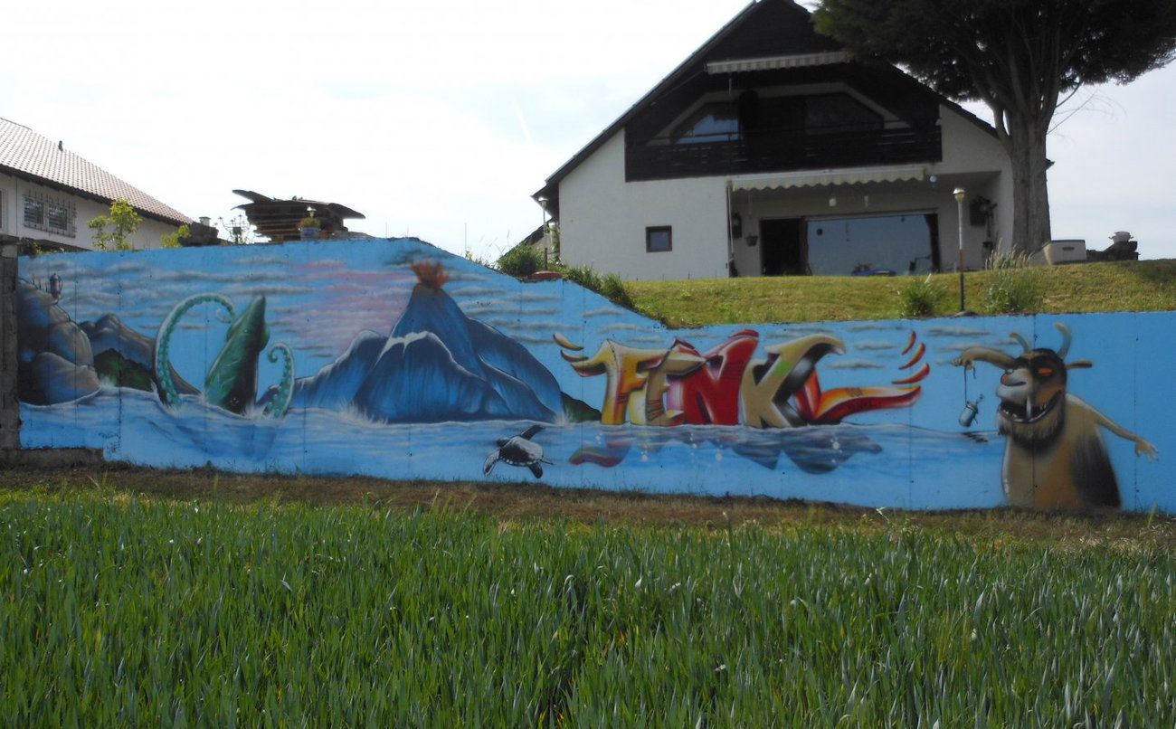 Graffiti Wall - Photo by Mind21 - mind21 (2014)