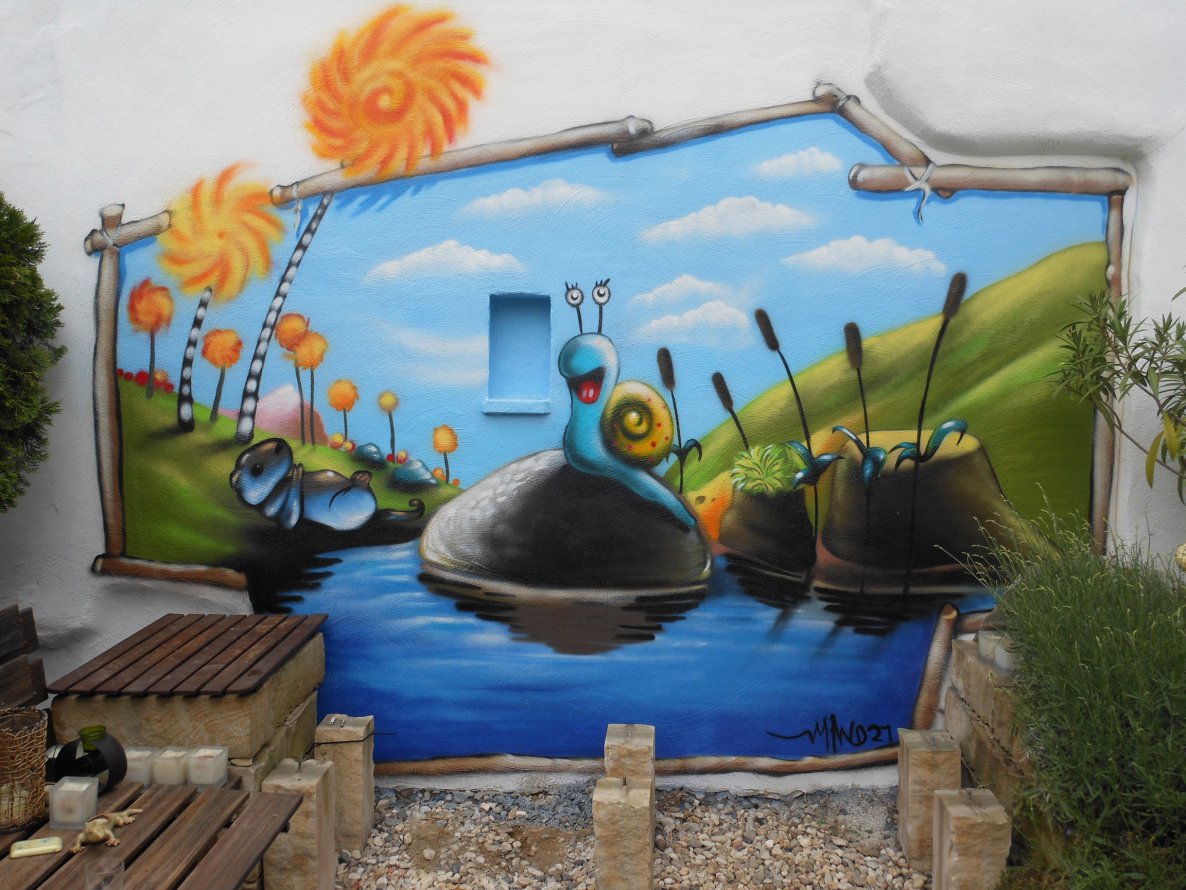 Graffiti Wall - Photo by Mind21 - mind21 (2014)