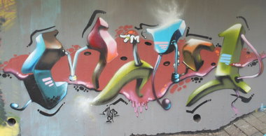 Graffiti Wall - Photo by Mind21 - mind21, -, 3d (2014)
