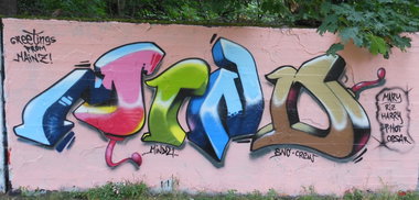 Graffiti Wall - Photo by Mind21 - mind21 (2014)