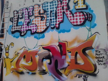 Graffiti Wall - Photo by Mind21 - mind21 (2014)