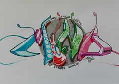 Graffiti Wall - Photo by Mind21