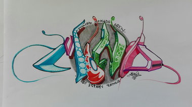 Graffiti Wall - Photo by Mind21