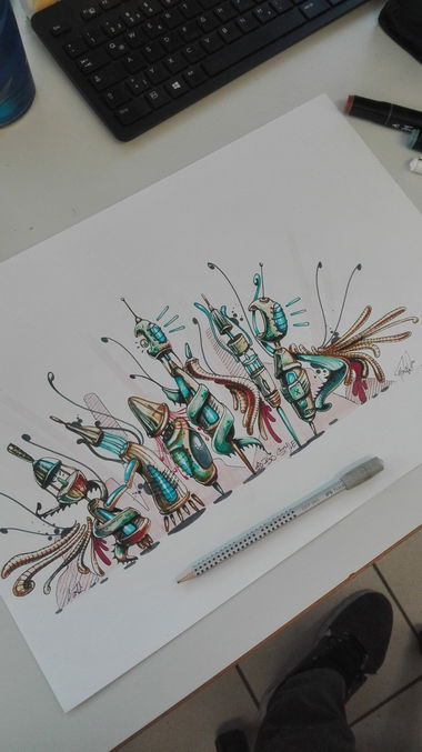 Graffiti Sketch - Photo by Mind21 (2019)