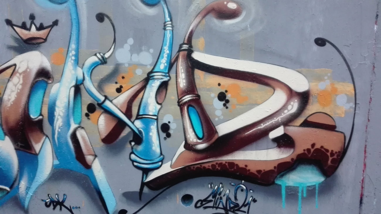 Graffiti Wall - Photo by Mind21 - mind21, snc, odk (2018)