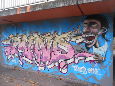 Graffiti Wall - Photo by Mind21 - mind21, snc, odk (2018)