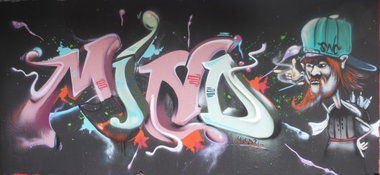 Graffiti Wall in Ingelheim am Rhein - Photo by Mind21 - mind21 (2015)