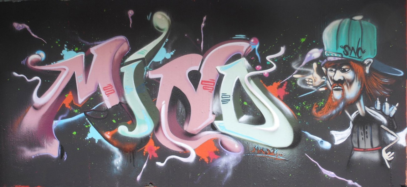 Graffiti Wall in Ingelheim am Rhein - Photo by Mind21 - mind21 (2015)