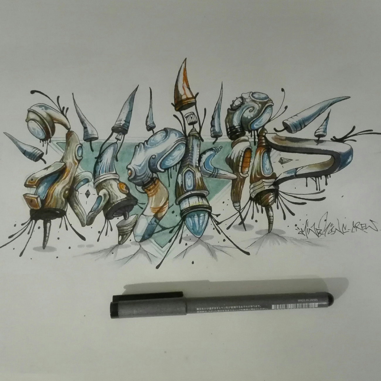 Graffiti Wall - Photo by Mind21 (2019)