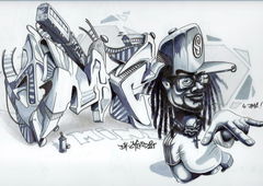 Graffiti Sketch - Photo by Mind21 (2023)