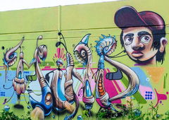 Graffiti Wall - Photo by Mind21 (2018)