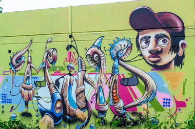 Graffiti Wall - Photo by Mind21 (2018)