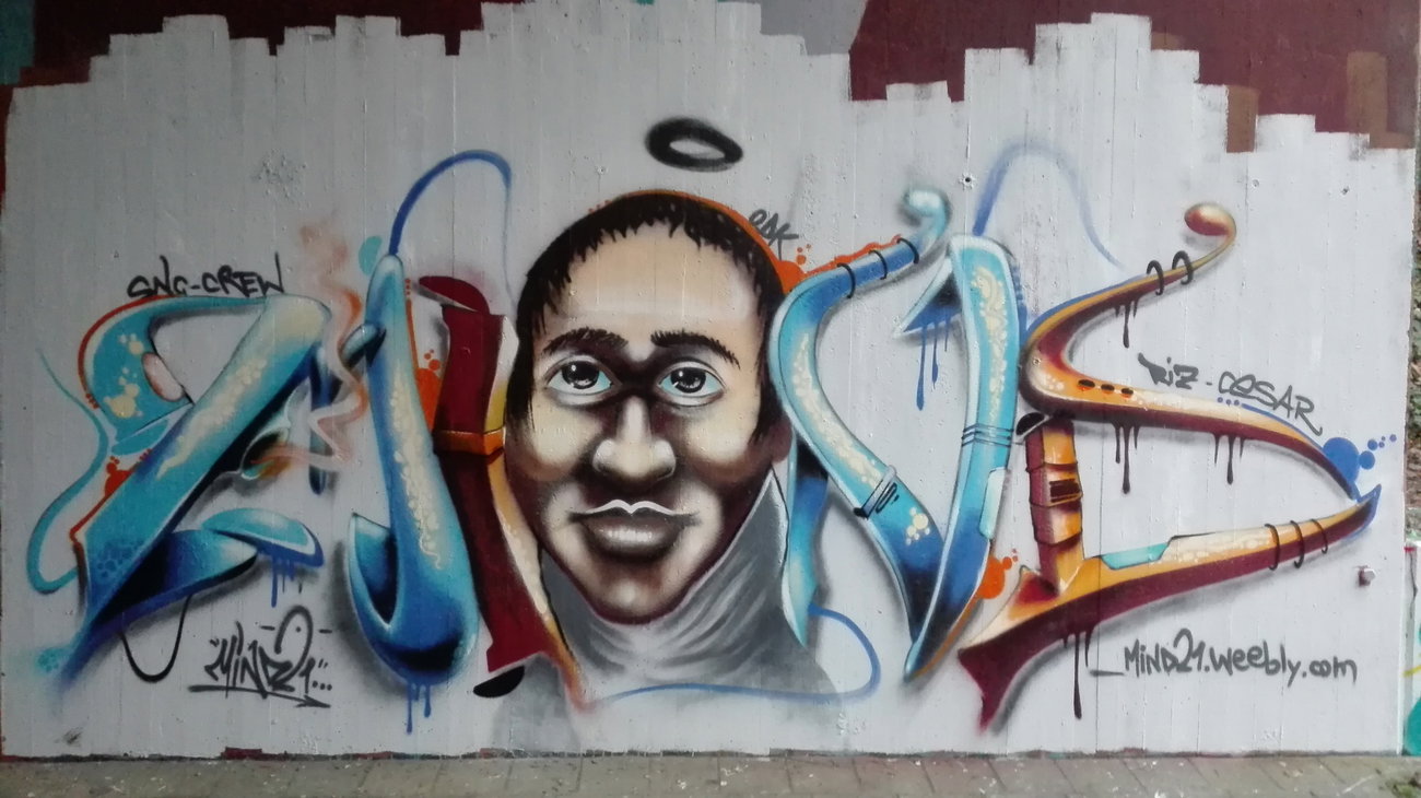 Graffiti Wall - Photo by Mind21 - mind21, snc, odk (2017)