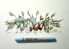 Graffiti Sketch - Photo by Mind21 (2018)