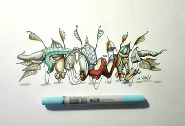 Graffiti Sketch - Photo by Mind21 (2018)