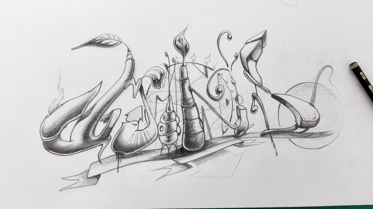 Graffiti Wall - Photo by Mind21 - mind21snc