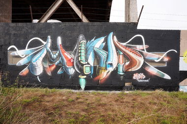 Graffiti Wall - Photo by Mind21