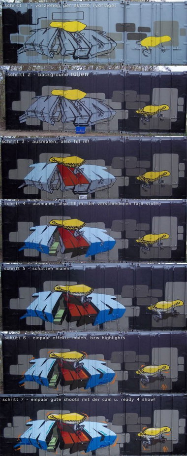 Graffiti Wall in Rhein-Selz - Photo by Mind21 - mind21 (2012)