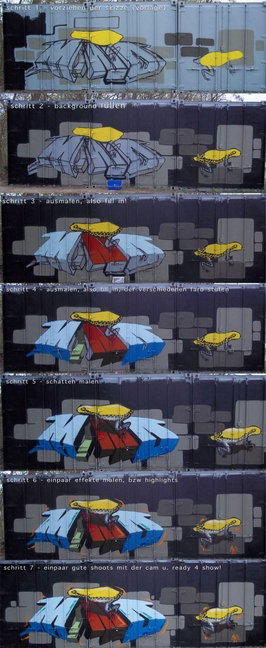 Graffiti Wall in Rhein-Selz - Photo by Mind21 - mind21 (2012)