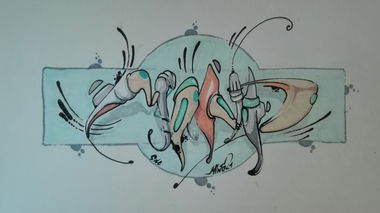 Graffiti Sketch - Photo by Mind21 - mind21, snc, odk