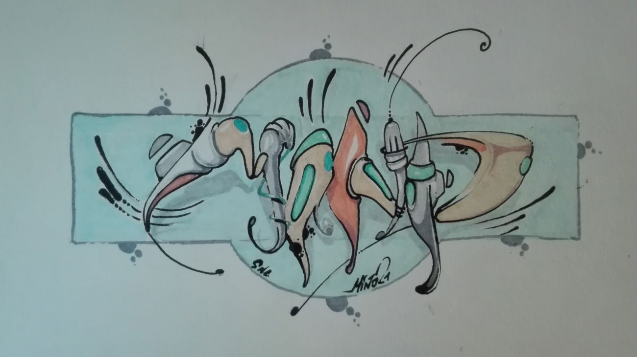 Graffiti Sketch - Photo by Mind21 - mind21, snc, odk