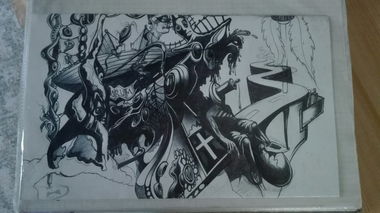 Graffiti Sketch - Photo by Mind21 (2000)