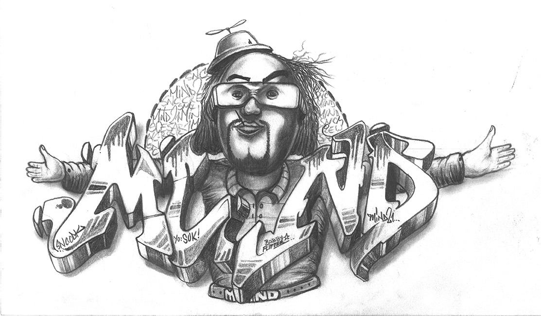 Graffiti Sketch - Photo by Mind21 - mind21, odk, mindstyles (2016)