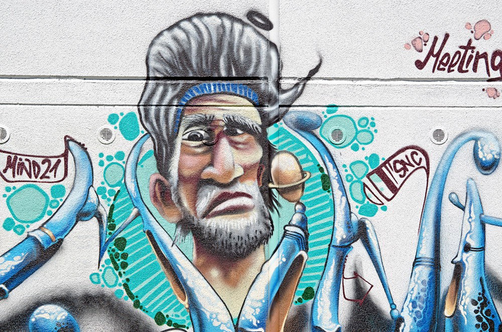 Graffiti Wall - Photo by Mind21 - mind21, snc (2017)