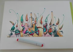 Graffiti Sketch - Photo by Mind21 (2019)