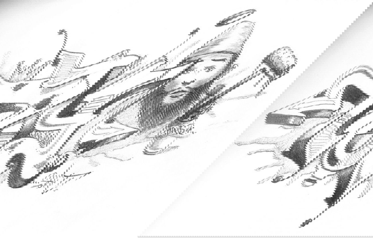 Graffiti Sketch - Photo by Mind21 - mind21 (2015)