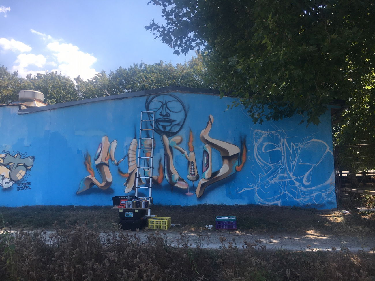 Graffiti Wall - Photo by Mind21