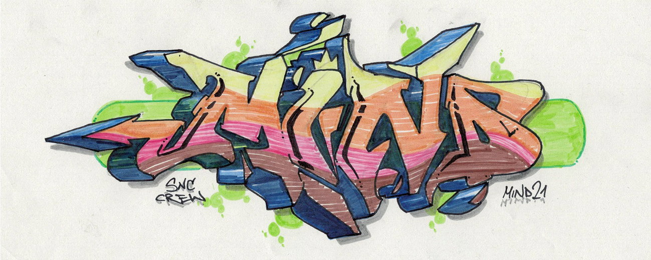 Graffiti Wall - Photo by Mind21 - mind, mindstyles, graffiti (2016)