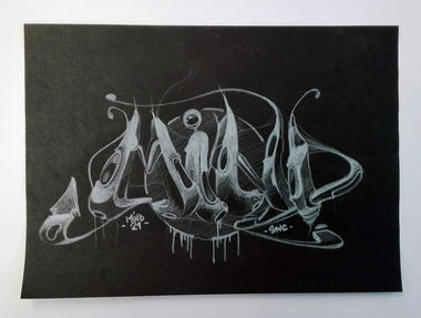 Graffiti Sketch - Photo by Mind21 (2017)